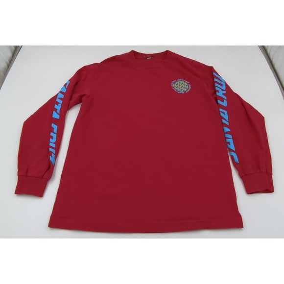 Vintage Santa Cruz Skateboards Screaming Hand Shirt Long Sleeve Men Small Y2K - Picture 3 of 9